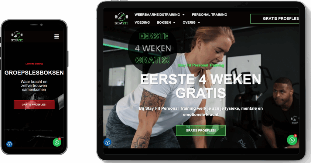 Responsive Stay Fit Personal Training