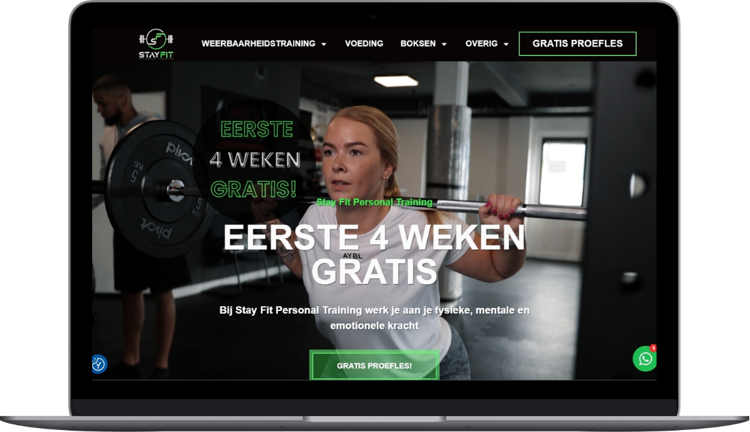 Website Stay Fit Personal Training